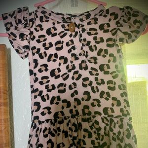 Posh peanut cheetah print twirlie